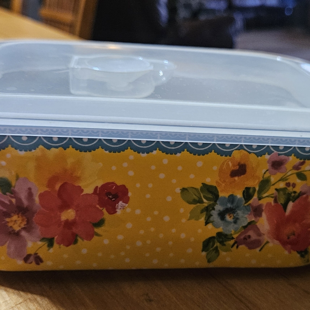 The Pioneer Woman Floral Nested Bakeware Set in Yellow, Blue, Pink, Green - Picture 13 of 13